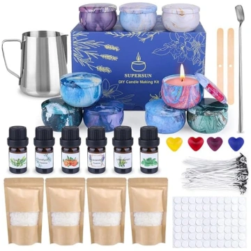 Supersun sveču izgatavošanas piederumi, DIY aromāt