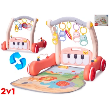 HIPO rotaļu paklājiņš - staiguļis – 86367 – rozā 8