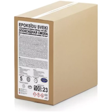 Stafor epoksīdu sveķi 3,69kg Caurspīdīgi ar cietin