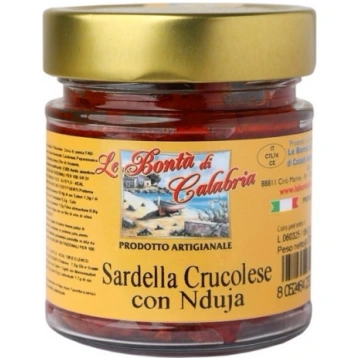 Sardella di Crucoli piccante con Nduja di Bontà di