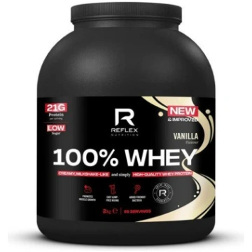 Reflex Nutrition 100% sūkalu proteīns, vaniļa - 20