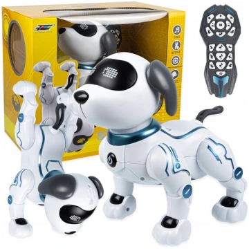 RC vadāms robots suns ar programmējamām komandām b