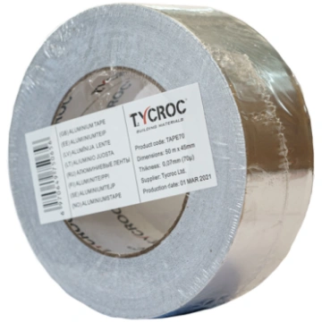 TYCROC alumīnija līmlente 50 m x 45mm (70µ)