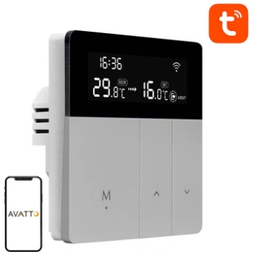 Avatto WT50 3A Wi-Fi smart DHW boiler thermostat T