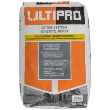 ULTIPRO C20 25kg 10-50mm Sausais betons