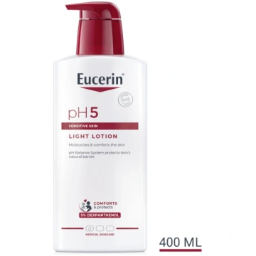 EUCERIN PH5 viegls mitrinošs ķermeņa losjons jutīg