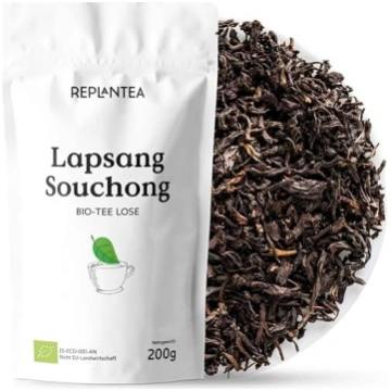 REPLANTEA Bio Lapsang Souchong melnā tēja 200 g | 