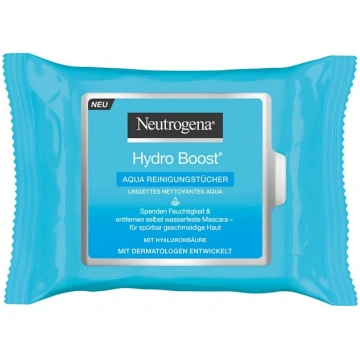 NEUTROGENA Hydro Boost aqua mitrās salvetes sejas 