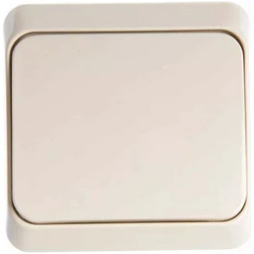 Schneider Electric Prima 1-polu slēdzis, IP20, bēš