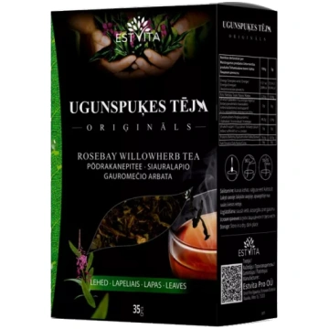 ESTVITA Original Ugunspuķes Lapu beramā tēja, 35 g