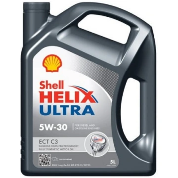 Motoreļļa SHELL HELIX ULTRA ECT C3 5W-30 5L