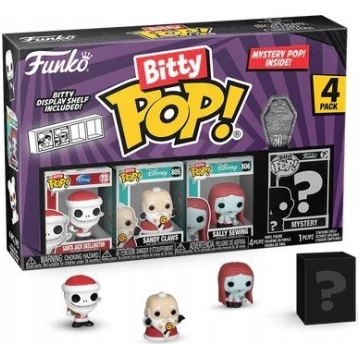 Funko Bitty Pop! Tnbc Santa Jack Figūriņa 2cm 4pak