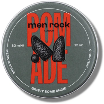 Men Rock Pomade Stipras fiksācijas, vidēja spīduma