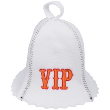 Pirts cepure - VIP, balta