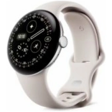 Google Pixel Watch 4 45mm Silver / Porcelain GA093
