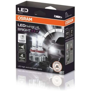 Osram LED Gaismas Spuldze H11 H8 H9 H16 BRIGHT (ko