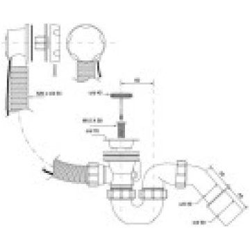 Cersanit sifons (HC31M-S1) [SyfonCersanit]
