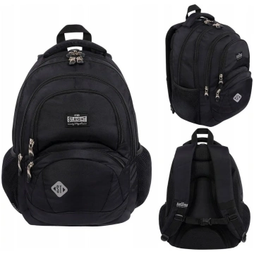 Mugursoma ST_RIGHT Black Vintage BP05 — melna