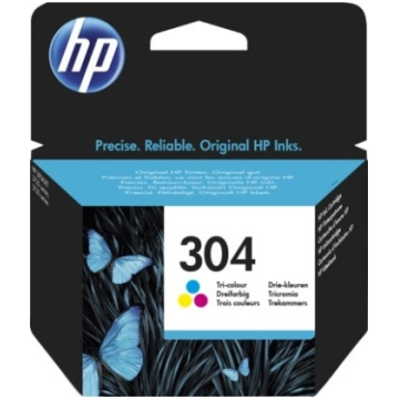 Tinte hp color hp 304, hp304=n9k05ae, 100 lpp. HEW