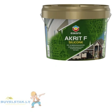 Krāsa Eskaro Akrit-F Silicone 9L 32956