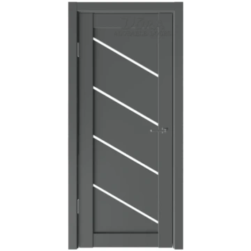 Durvju komplekts Diagonal-1 700x2000 ar kārbu antr