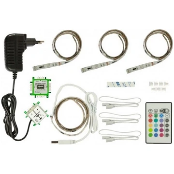 RGB LED lentes komplekts ALLNET Brick’R’knowledge