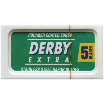 DERBY EXTRA Žiletes, nerūsējošā tērauda,1 iepak./5