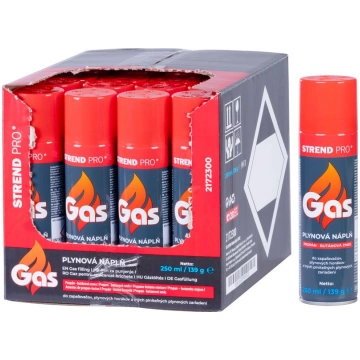 Gāzes balons 250ml 139gr, propāns - butāns