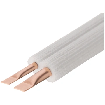 Dubulta mīksta vara caurule ar izolāciju 1/4"x3/8"