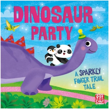 Finger Trail Tales: Dinosaur Party Pat-a-Cake