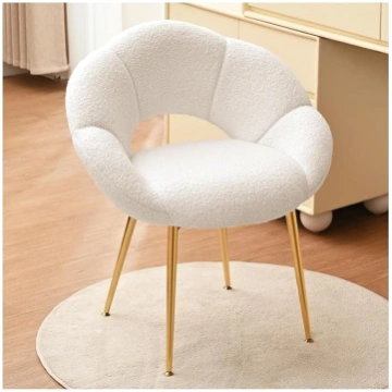 Dressing Table Chair, Teddy Fabric Recliner & Read