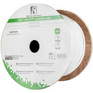 UZSTĀDĪŠANAS KABELIS DELTAKO F/FTP CAT6A, LSZH, 30