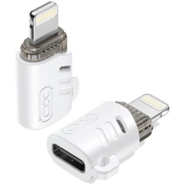 XO adapteris NB256E USB-C - Lightning balts