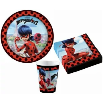Miraculous Ladybug ballītes piederumu komplekts