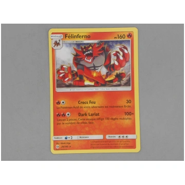 Pokemon Incineroar - Lv. 2 - 26/149 Star - 2017. g