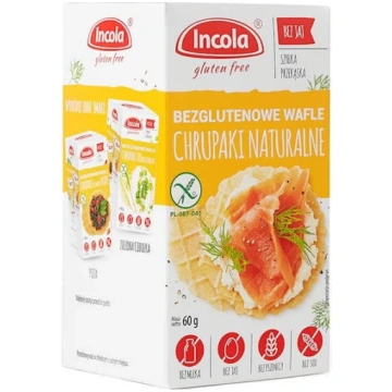 Incola bezglutēna vafeles, 60 g