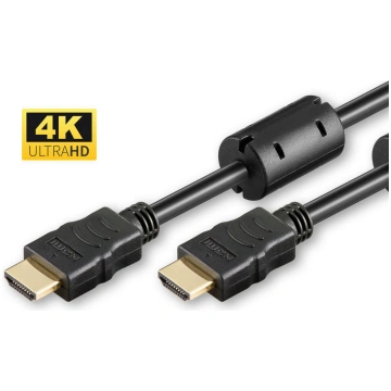 MicroConnect HDMI High Speed cable, 10m With Ferri