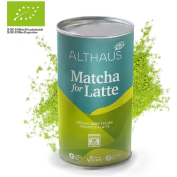 BIO MATCHA FOR LATTE 400g Althaus