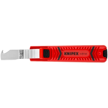 Cable knife with hook blade 165mm, KNIPEX