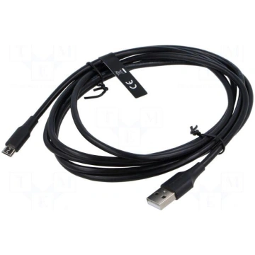 Cable | USB 2.0 | USB A plug,USB B micro plug | ni