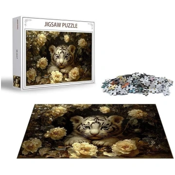 Puzzle Tiger Puzzle 6000 gabaliņu puķu koka puzle