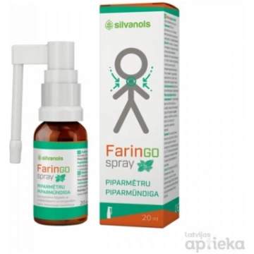 FarinGospray piparmētru aerosols 20ml