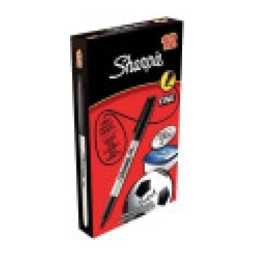 Sharpie Marķieris permanentais meikaps 1 mm. melns