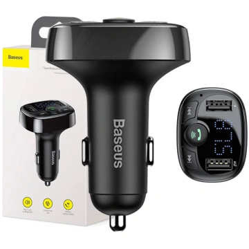 Baseus Baseus FM raidītājs T drukāts Bluetooth 2xU