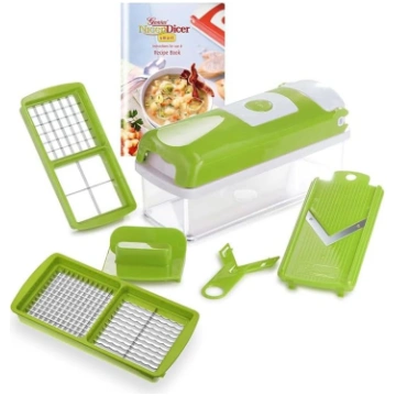Genius Nicer Dicer Smart 6 gabalu komplekts - dārz