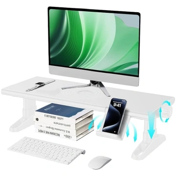 Monitor Stand, Height Adjustable Monitor Raiser De