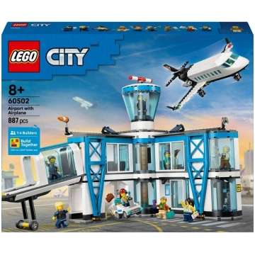 LEGO City 60502 Lidosta ar Lidmašīnu