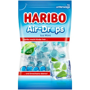 HARIBO Air-drops Ice Mint mētras ledenes 100g