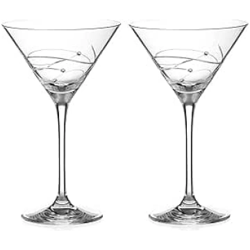 DIAMANTE Swarovski Martini Prosecco spirālveida ko