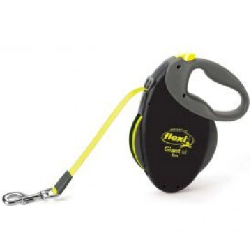 Flexi Automatic leash FLEXI GIANT NEON tape L 8m (